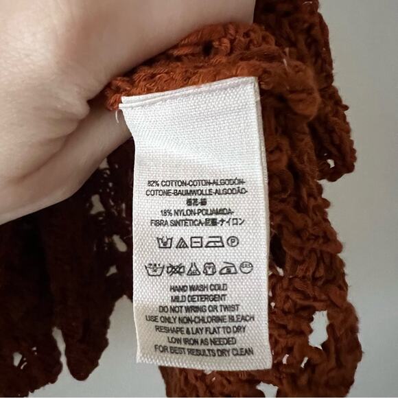 Free People Circles Within Circles Top in Terracotta - Picture 7 of 7